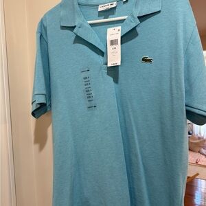 Lacoste Men's Blue Polo Shirt